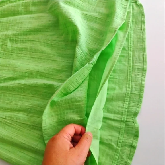 Billabong Sol Puff Sleeve Mini Dress. Size M - Picture 11 of 16